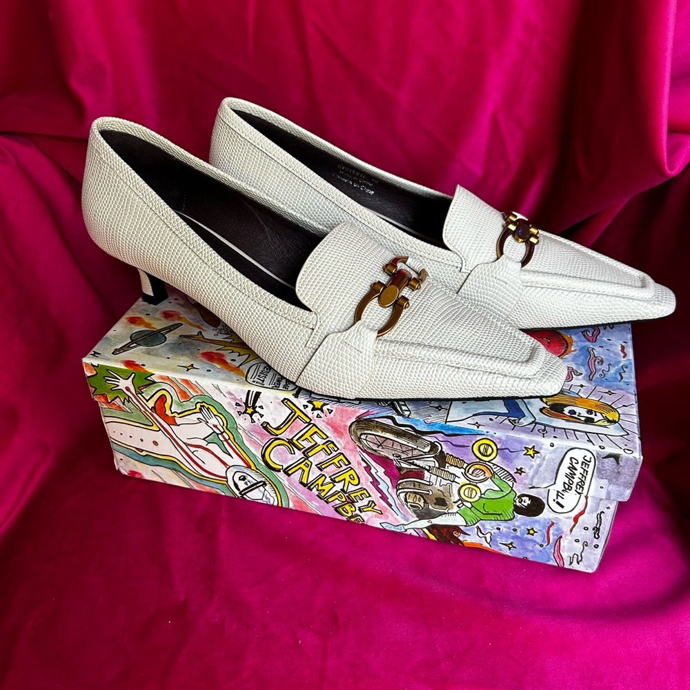 Jeffrey Campbell heeled loafer